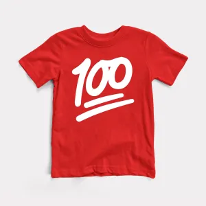100 Emoji Youth Tee