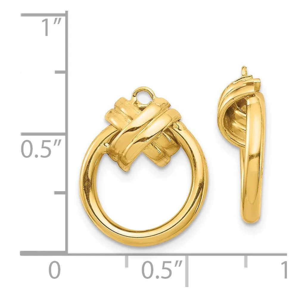 14K Dangle Earring Jacket