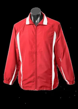 Adults Eureka Track Top Red/White