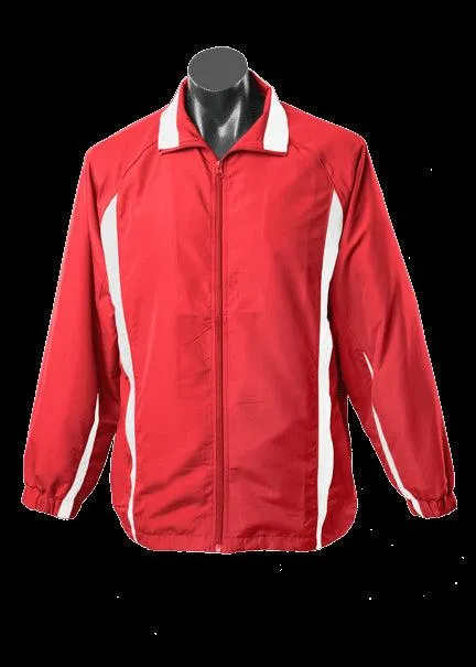 Adults Eureka Track Top Red/White