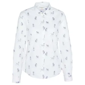 Barbour Brambles Ladies Shirt - Dog Print