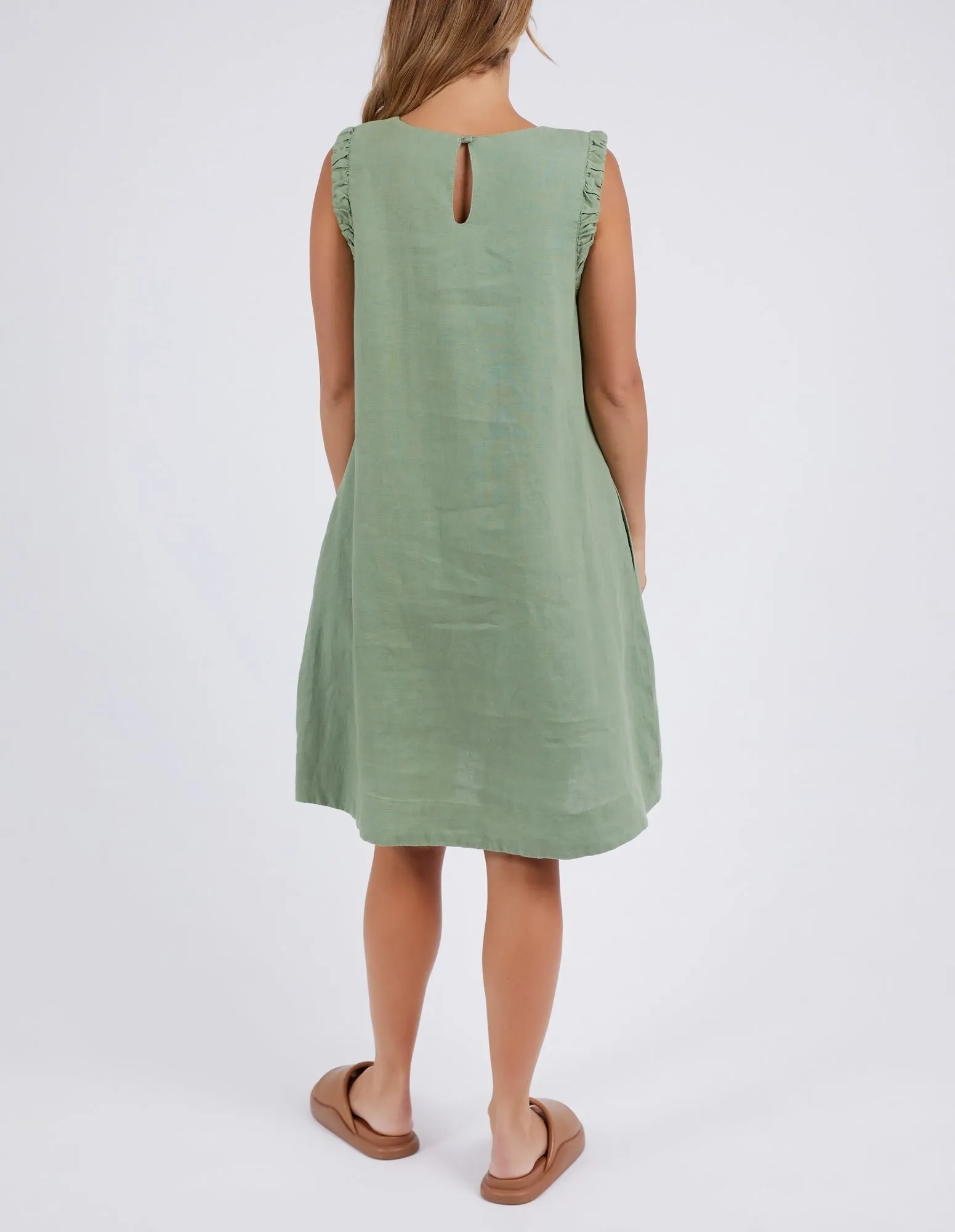 Bastia Dress - Fern - Foxwood