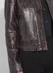 Bennett Patent Vegan Leather Jacket - Lysse 24-3446-M8