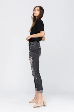 Better Believe It Judy Blue Boyfriend Jeans