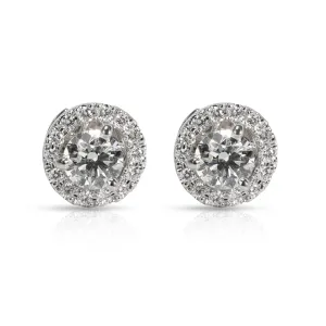 Blue Nile Diamond Stud Earrings with Jackets in 14K Gold J VS1-VS2 1.16 CTW