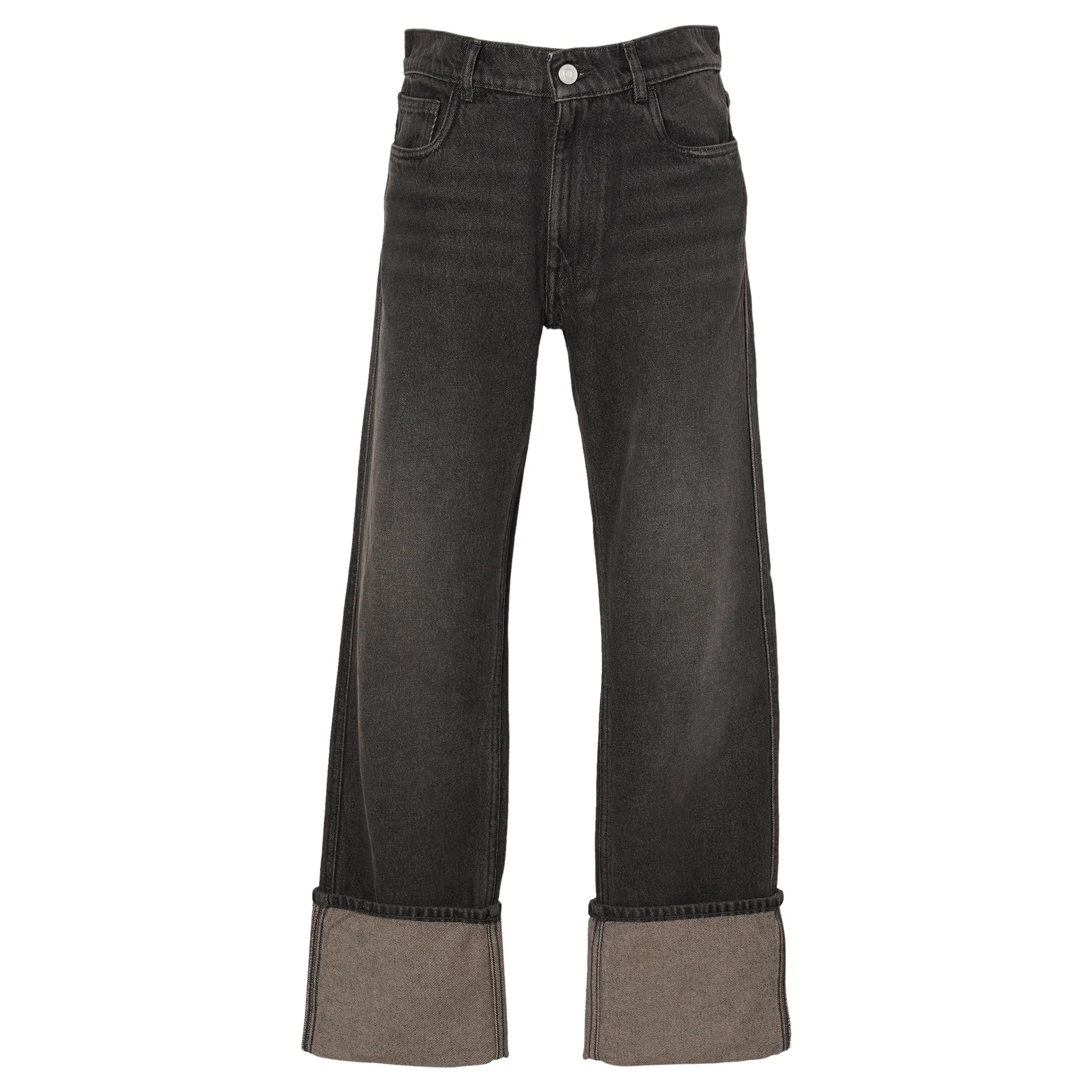 BOYFRIEND DENIM PANTS / BLACK