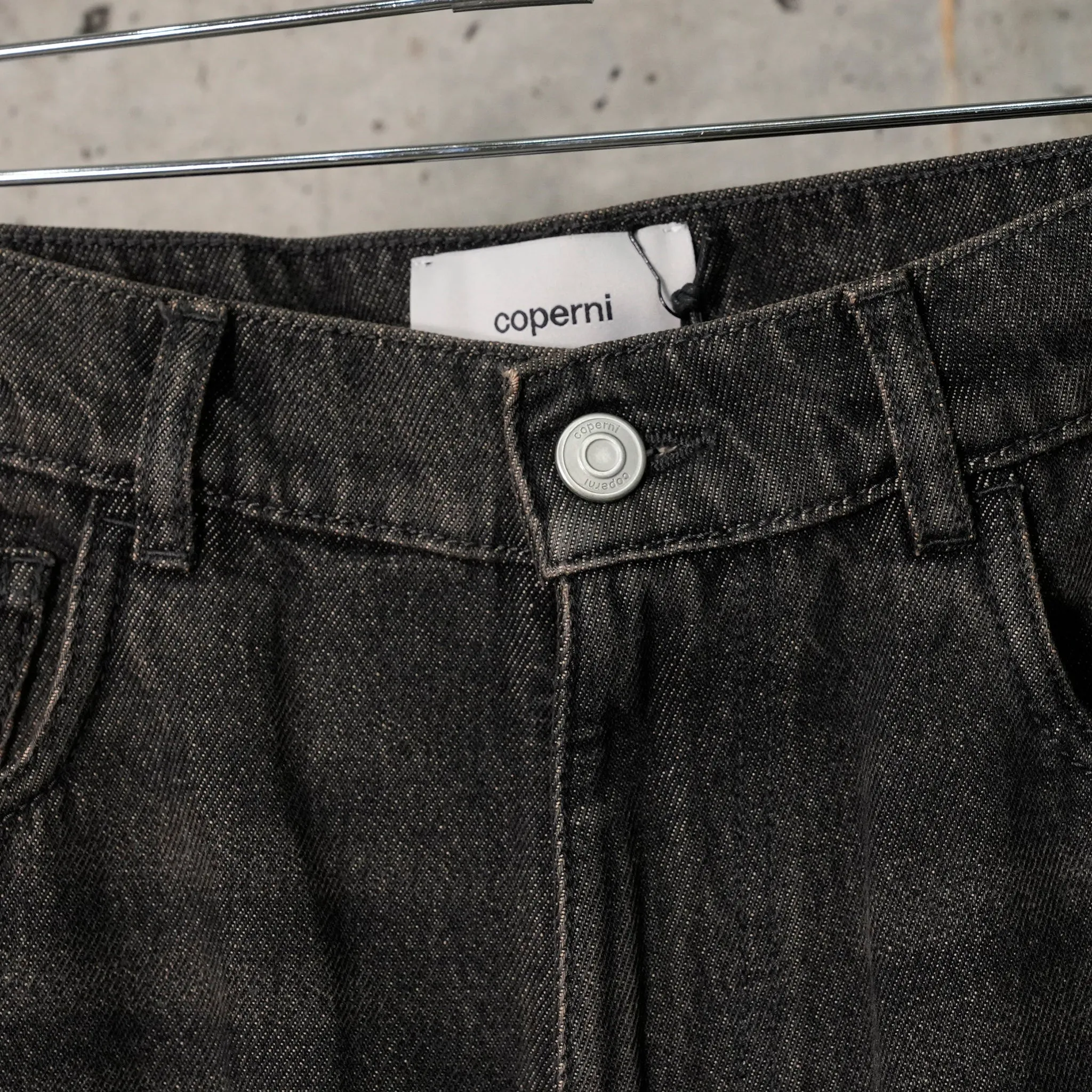 BOYFRIEND DENIM PANTS / BLACK