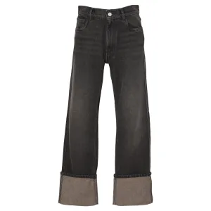BOYFRIEND DENIM PANTS / BLACK