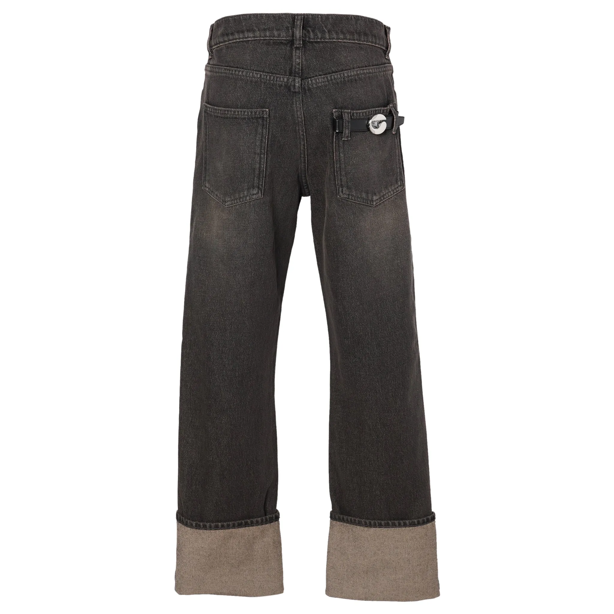 BOYFRIEND DENIM PANTS / BLACK