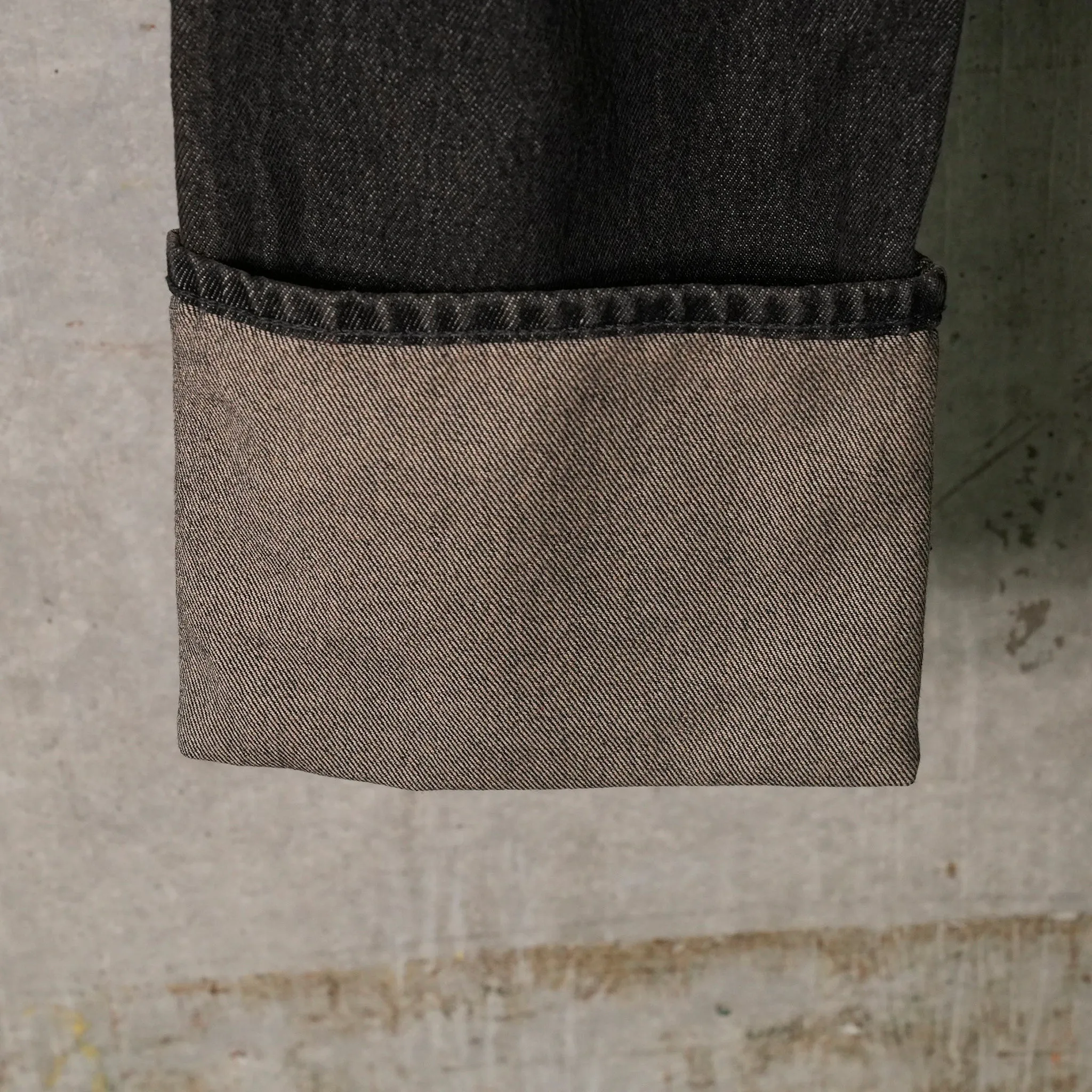 BOYFRIEND DENIM PANTS / BLACK