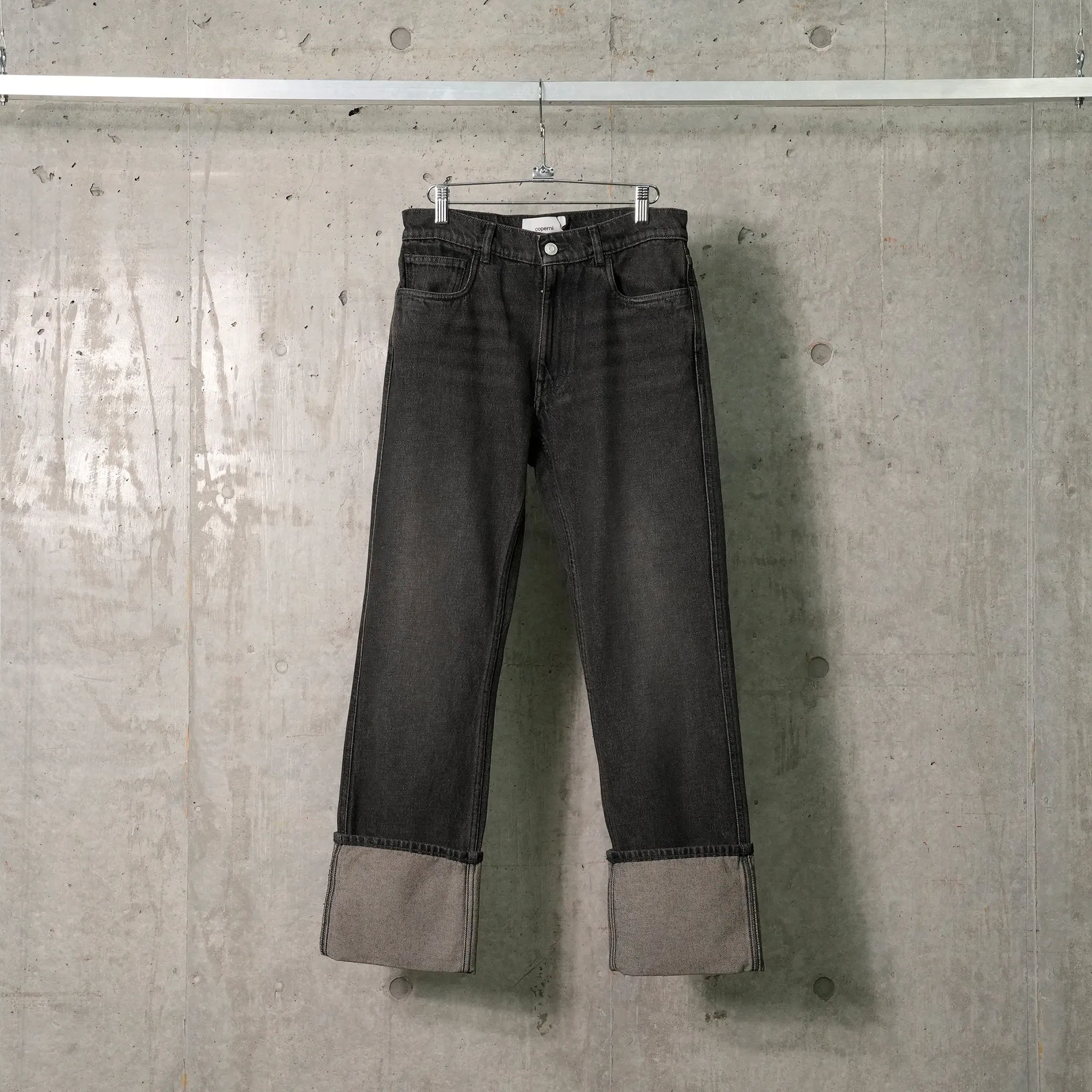 BOYFRIEND DENIM PANTS / BLACK