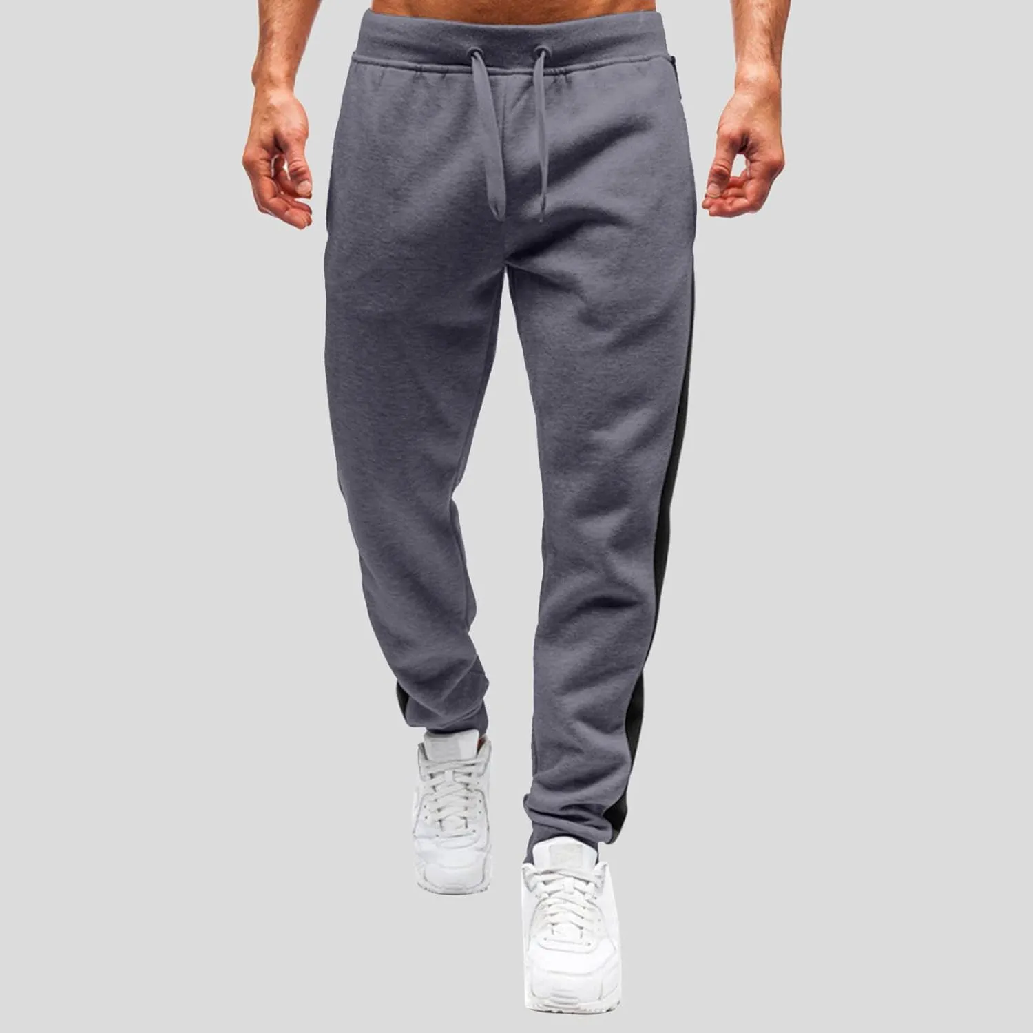 Cargo Pants for Men Big and Tall Pant Mens Cotton Linen Pants Loose Casual Lightweight Elastic Waist Drawstring Beach
