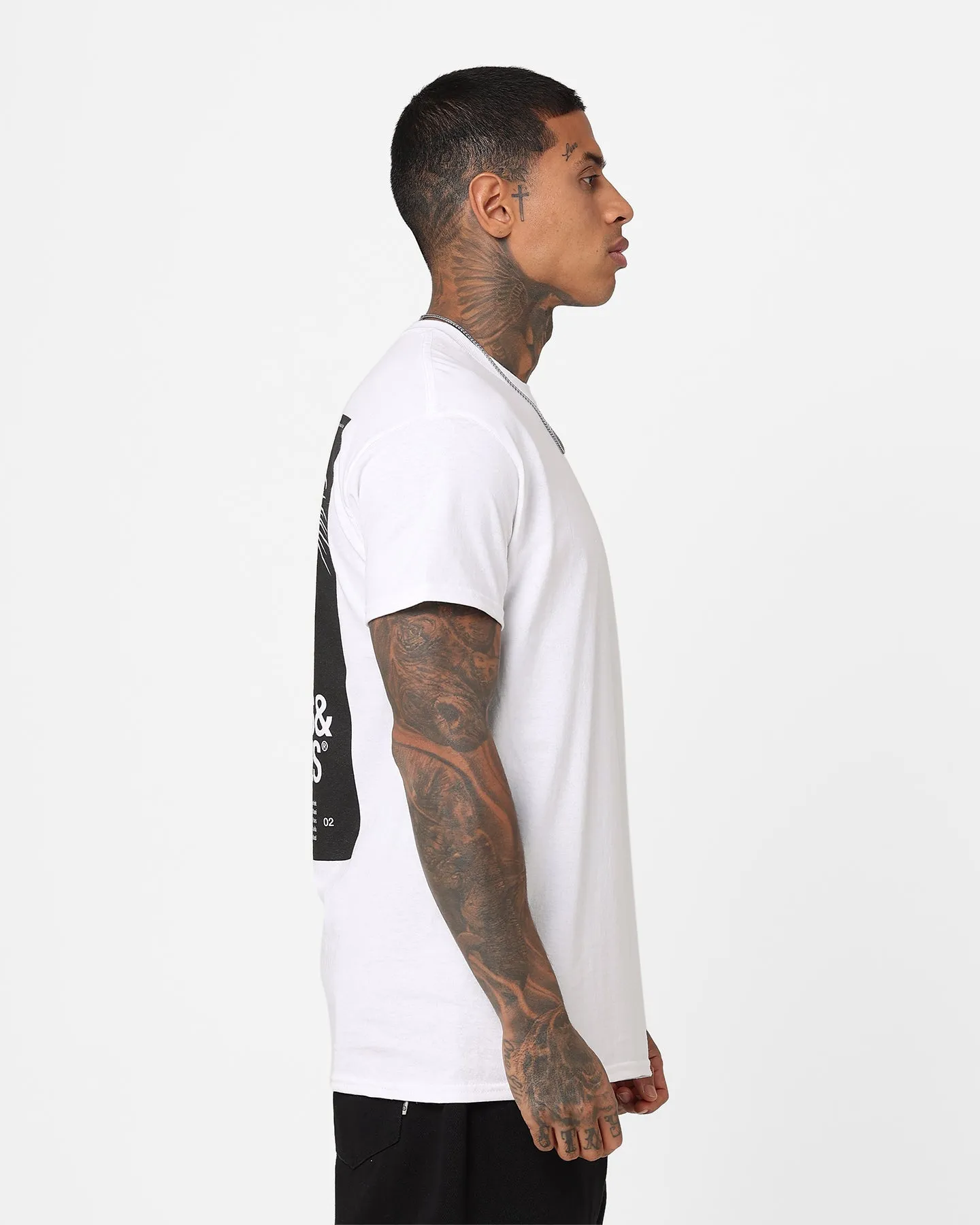 Crooks & Castles Trouble Maker T-Shirt White