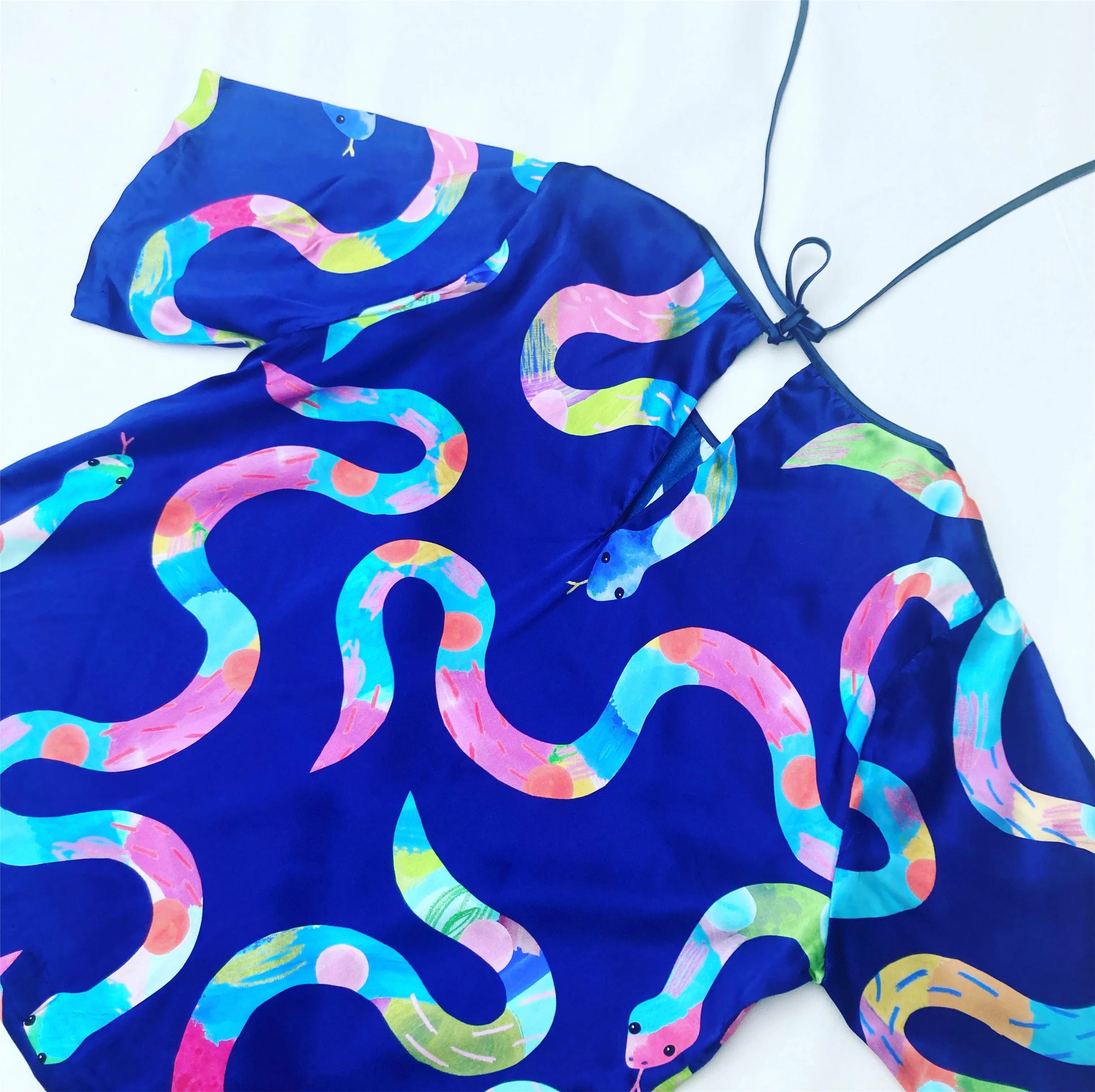 Custom Silk Top Sleeves