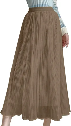 Fashion Skirts for Women 2024 Trendy 2024 New Spring Ladies Fashionable Temperament Gentle Style Drape Stitching