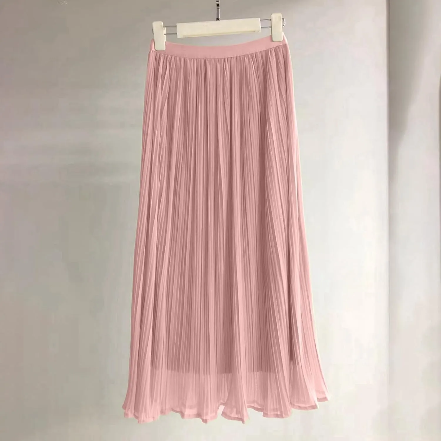 Fashion Skirts for Women 2024 Trendy 2024 New Spring Ladies Fashionable Temperament Gentle Style Drape Stitching
