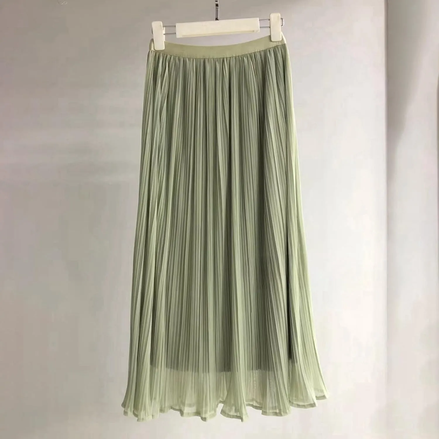 Fashion Skirts for Women 2024 Trendy 2024 New Spring Ladies Fashionable Temperament Gentle Style Drape Stitching