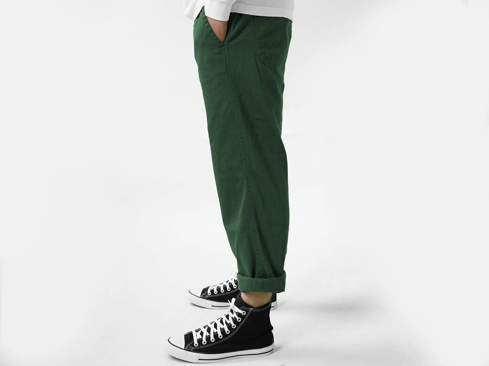 FIELD PANT. RELAXED. MYRTLE