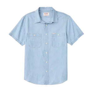 Filson - Short Sleeve Chambray Shirt - Light Indigo