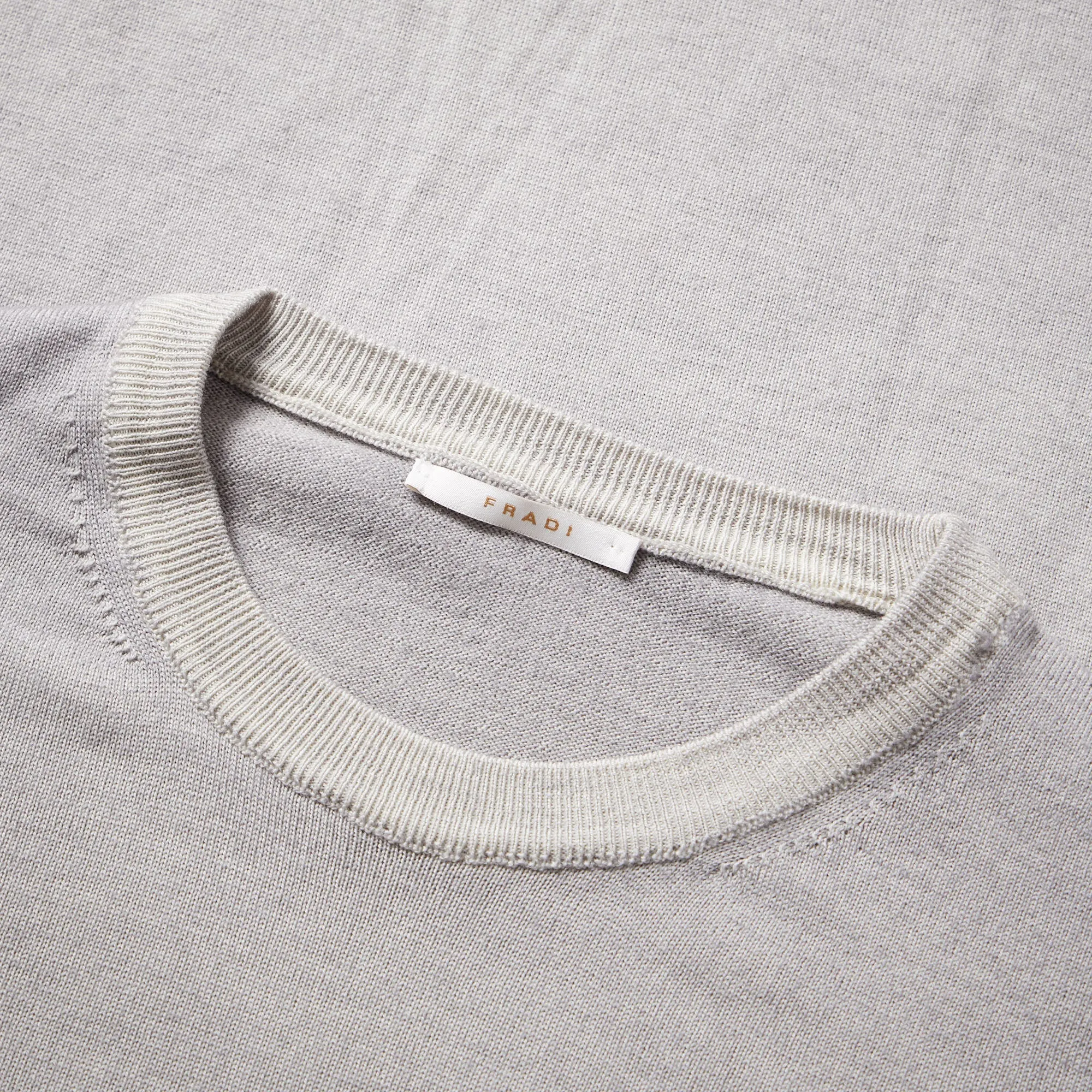 FRADI Maglia Crewneck Sweater Uomo PEARL GREY