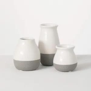 Gloss And Matte Two-Toned Pots