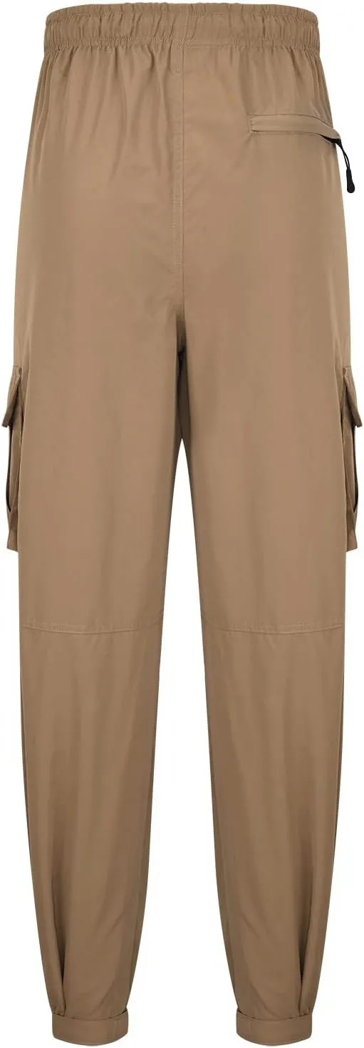 Hiking Cargo Pants for Men Casual Loose Straight Leg Joggers Lightweight Cotton Cargo Sweatpants