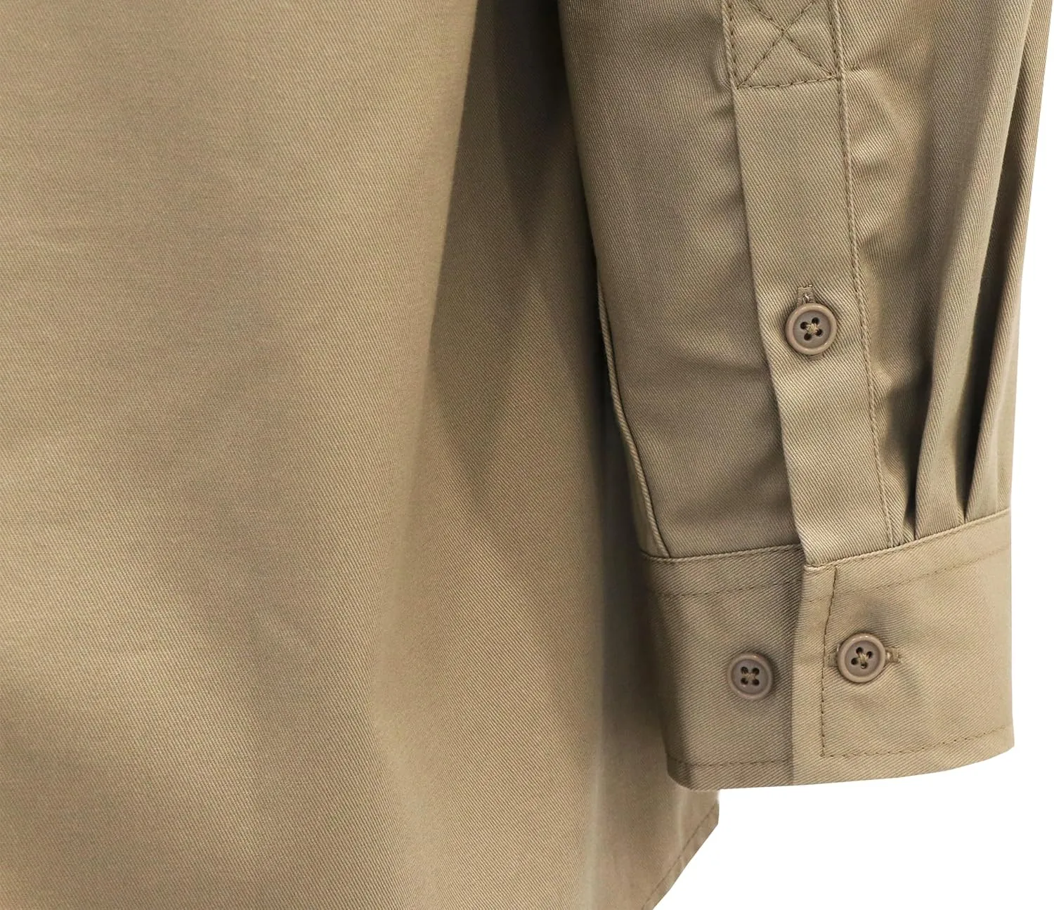 KONRECO FR Shirts for Men Button Down Flame Resistant HRC2 Men's Welding Shirts