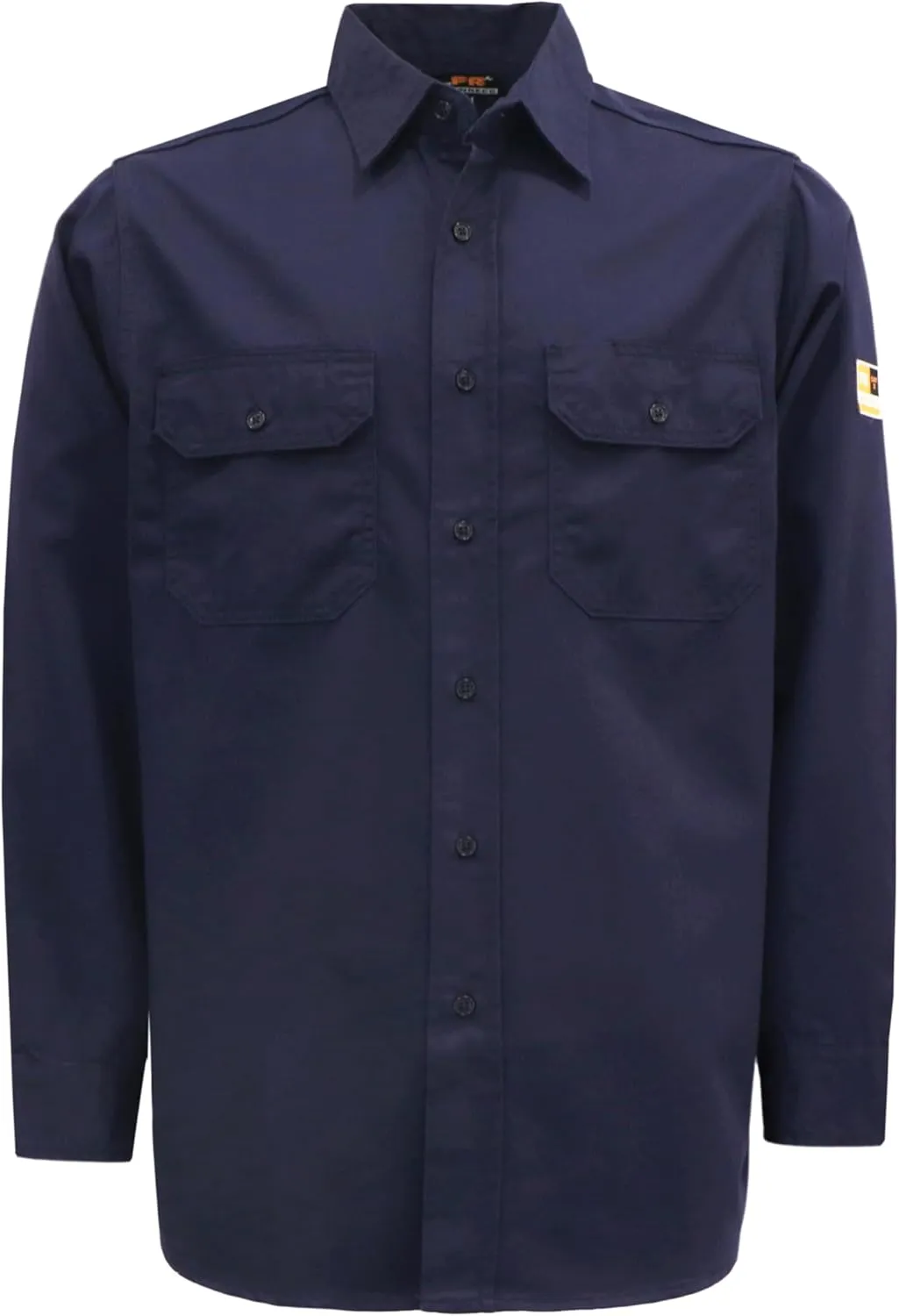 KONRECO FR Shirts for Men Button Down Flame Resistant HRC2 Men's Welding Shirts