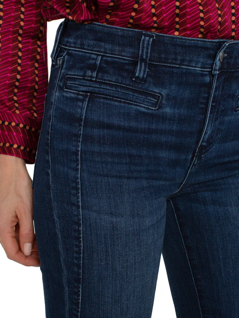 Liverpool Hanna Welt Pockets Denim - Mount Dora