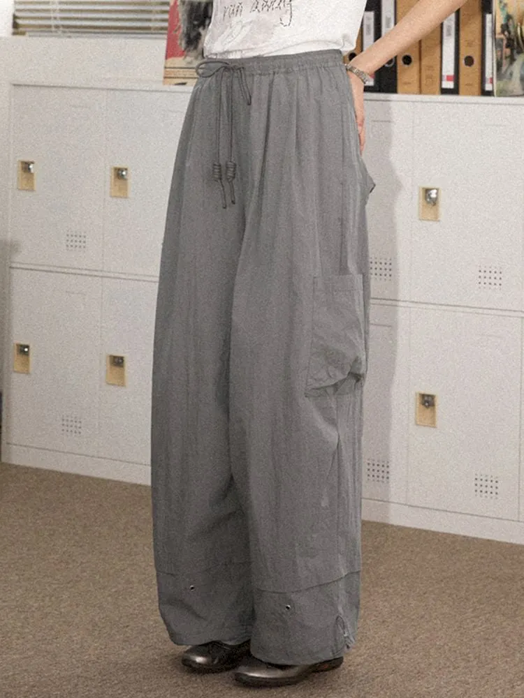 Loose Functional Large Pockets Paratrooper Casual Pants【s0000008848】
