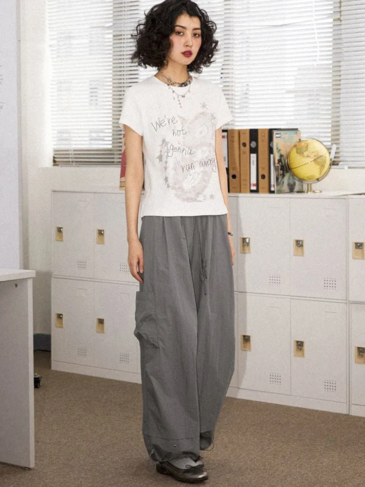 Loose Functional Large Pockets Paratrooper Casual Pants【s0000008848】