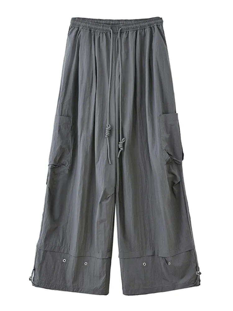 Loose Functional Large Pockets Paratrooper Casual Pants【s0000008848】