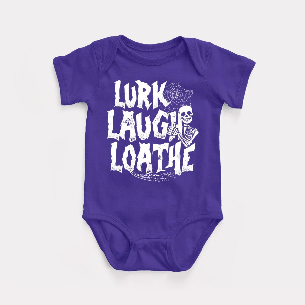 Lurk Laugh Loathe Baby Bodysuit