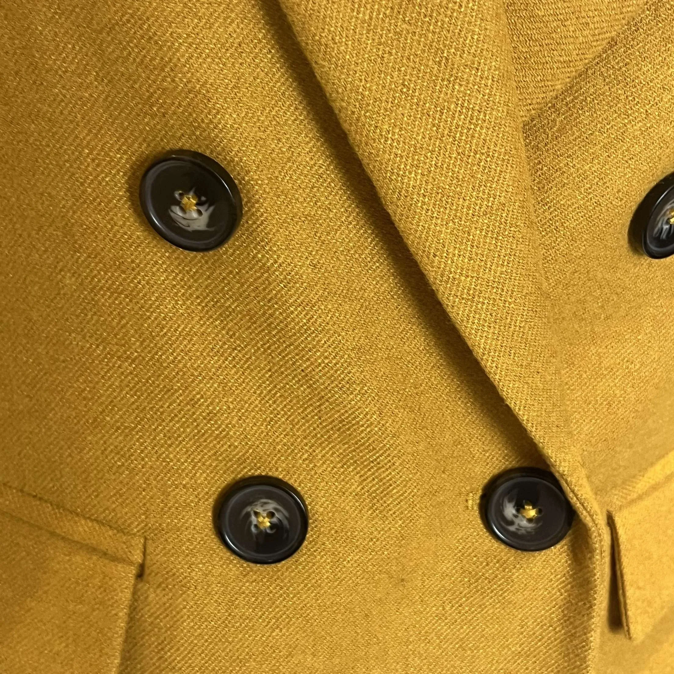 Me&Em Goldenrod Recycled Wool Boyfriend Blazer XXS