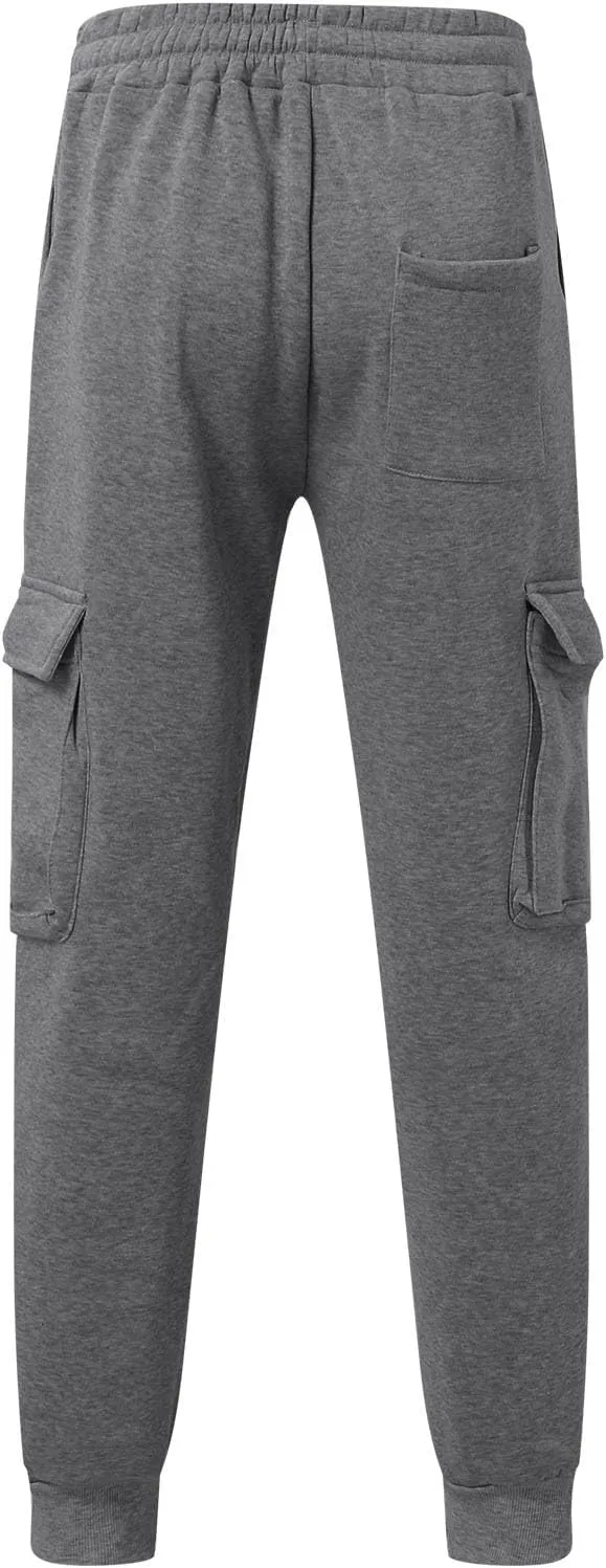 Men's Pants Cargo Work Casual Loose Straight Sweatpants Lightweight Work Hiking Pants Multi Pockets Jogger Tousers