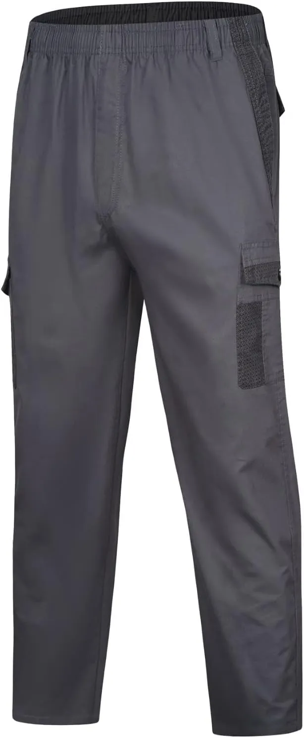 Mens Tactical Pants Stretch Flex Men's Wild Cargo Pants Casual Joggers Sweatpants Outdoor Waterproof Hiking Work Pants