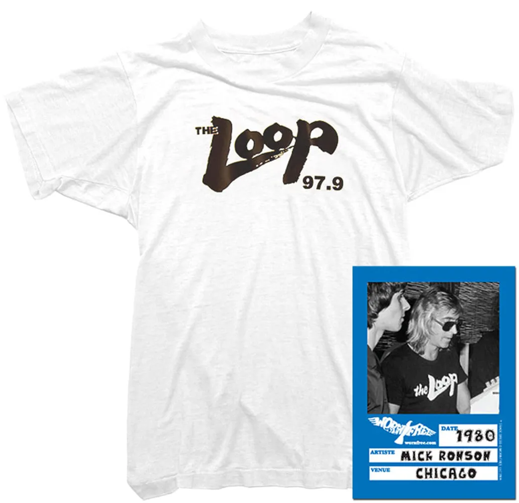 Mick Ronson T-Shirt - The Loop Tee worn by Mick Ronson