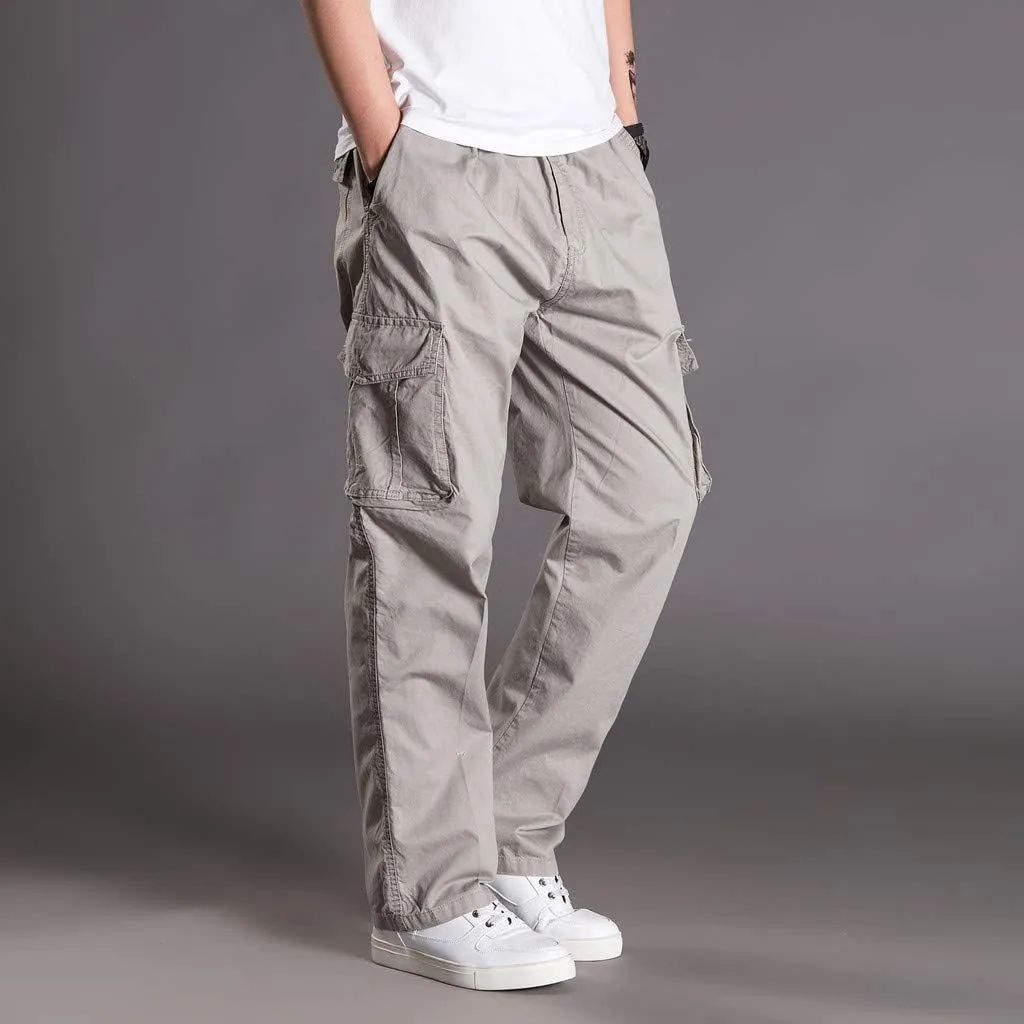 MIDOO Golf Pants Men Tapered Leg Casual Drawstring Waist Joggers Lightweight Breathable Active Athletic Fishing Hiking Pants