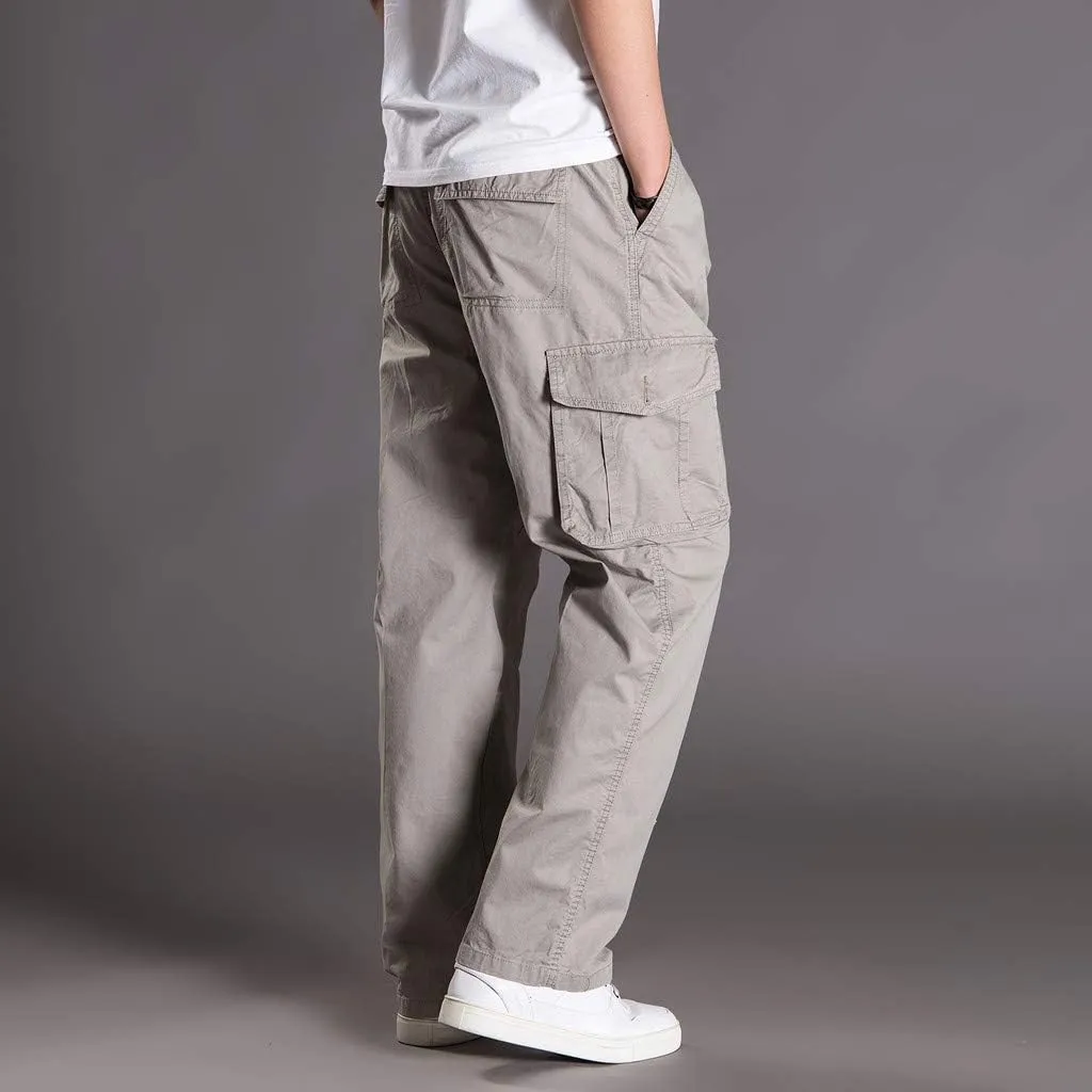 MIDOO Golf Pants Men Tapered Leg Casual Drawstring Waist Joggers Lightweight Breathable Active Athletic Fishing Hiking Pants