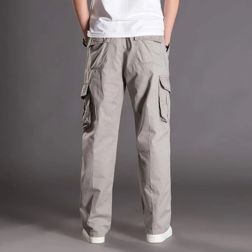 MIDOO Golf Pants Men Tapered Leg Casual Drawstring Waist Joggers Lightweight Breathable Active Athletic Fishing Hiking Pants