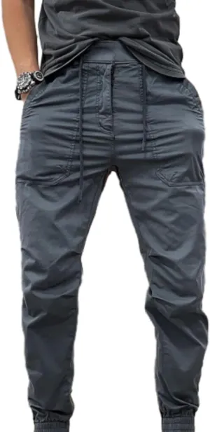 MIDOO Mens Cargo Pants with Pockets Casual Joggers Athletic Pants Flex Stretch Loose Straight Sweatpants Work Hiking Pants