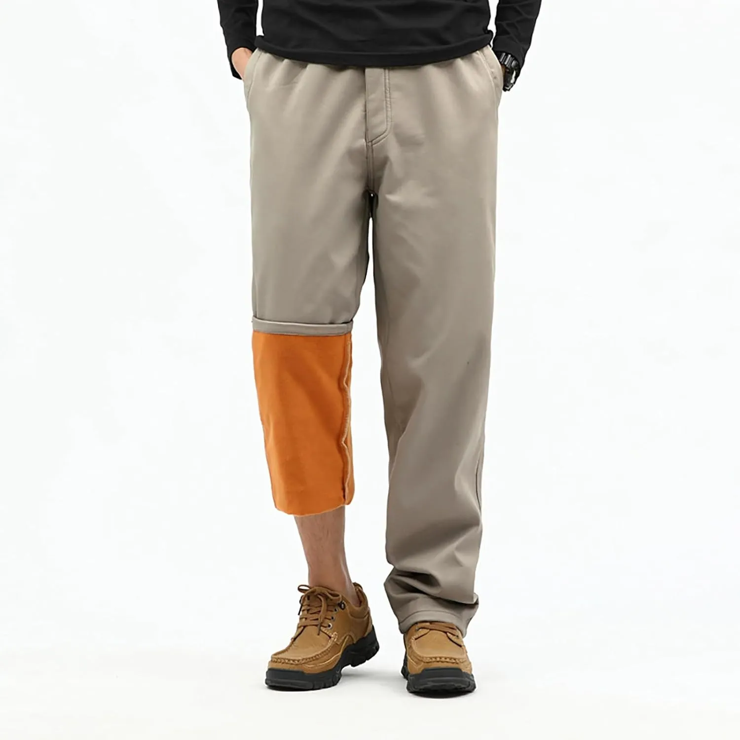 MIDOO Tactical Pants for Men Stretch Casual Drawstring Waist Joggers Lightweight Breathable Active Fishing Hiking Pants
