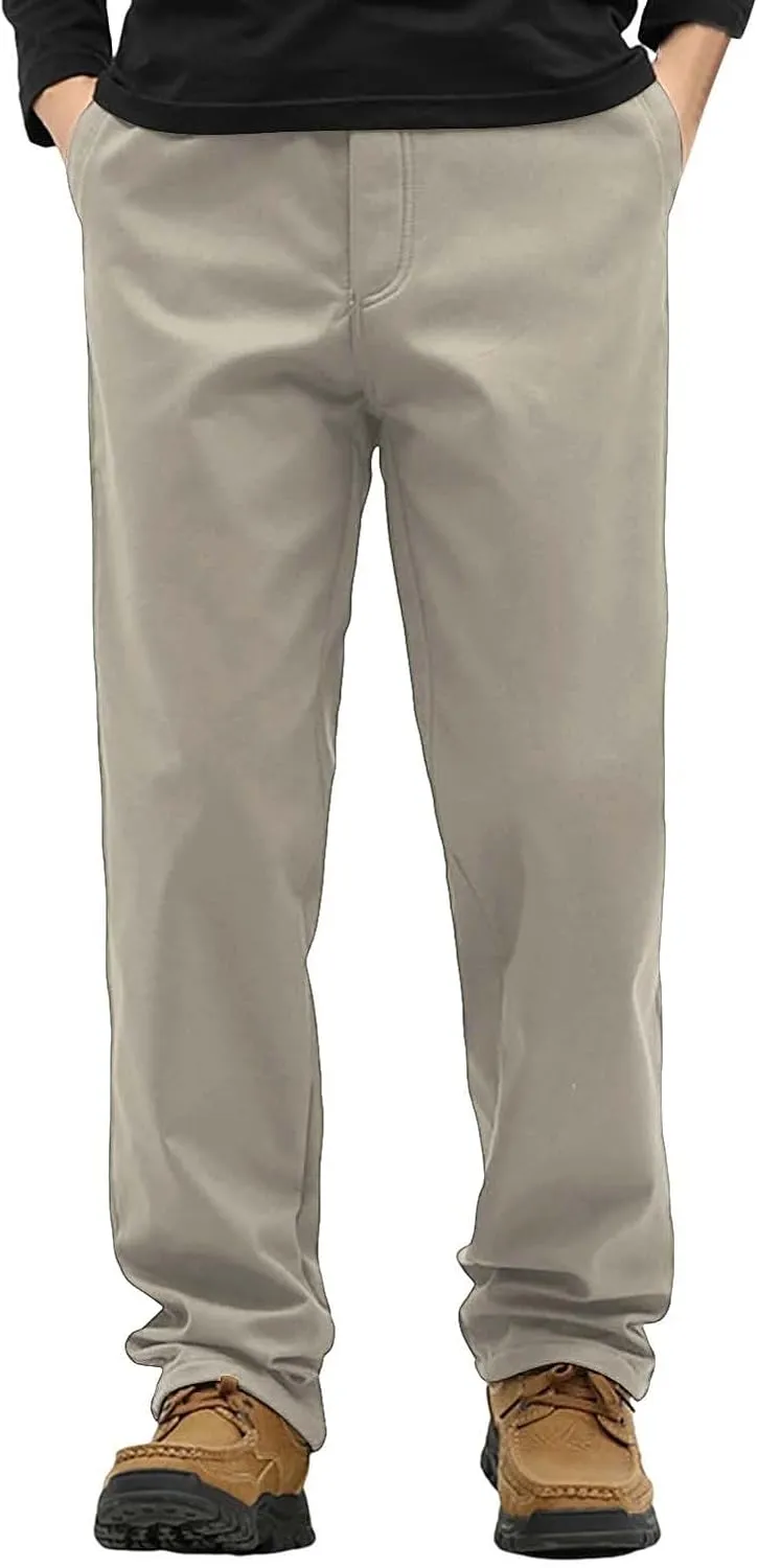 MIDOO Tactical Pants for Men Stretch Casual Drawstring Waist Joggers Lightweight Breathable Active Fishing Hiking Pants