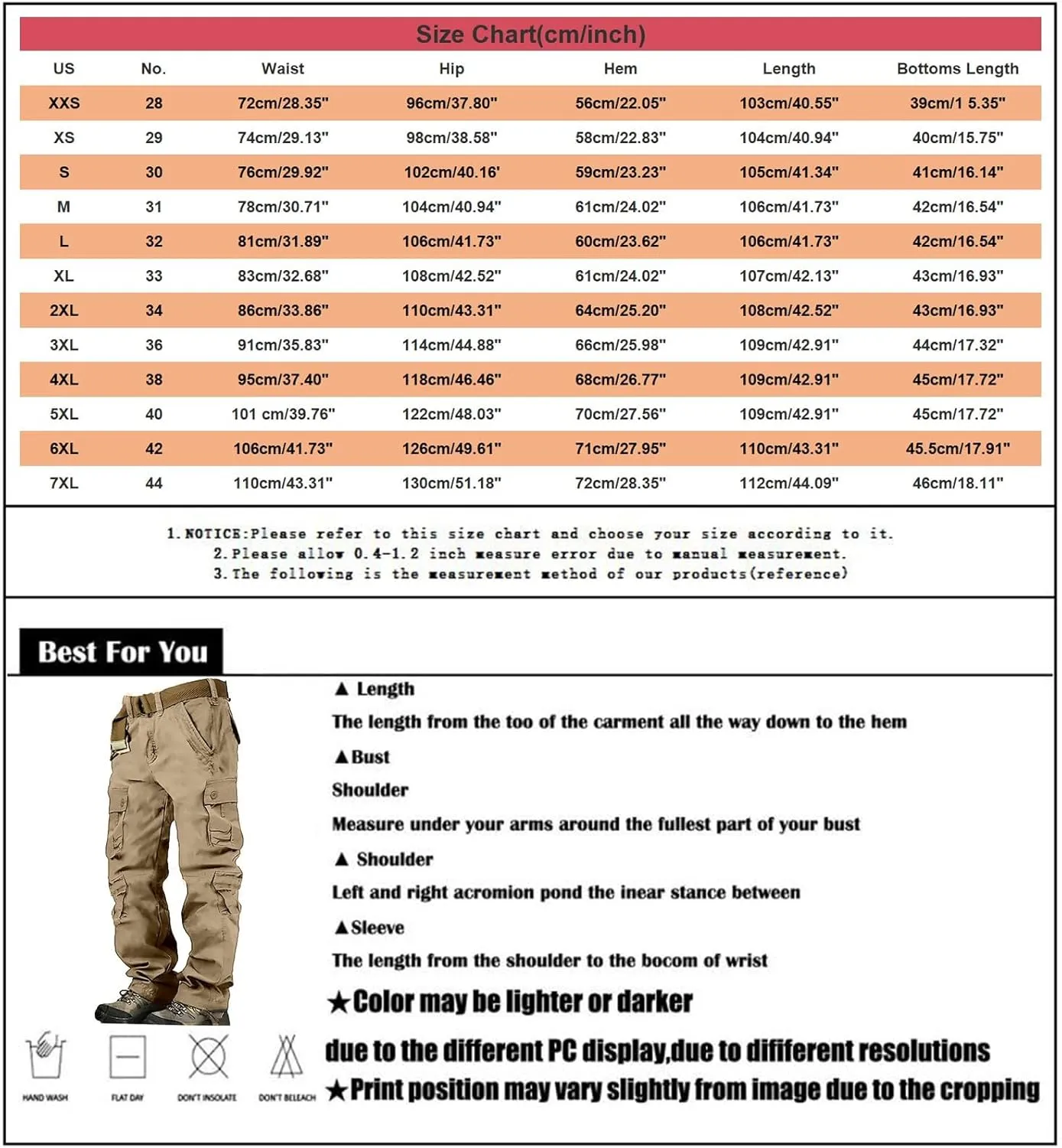 MIDOO Work Pant for Men Slim Fit Waterproof Baggy Sweat Pant Lightweight Hiking Work Pant Relaxed Fit Straight Leg Tousers