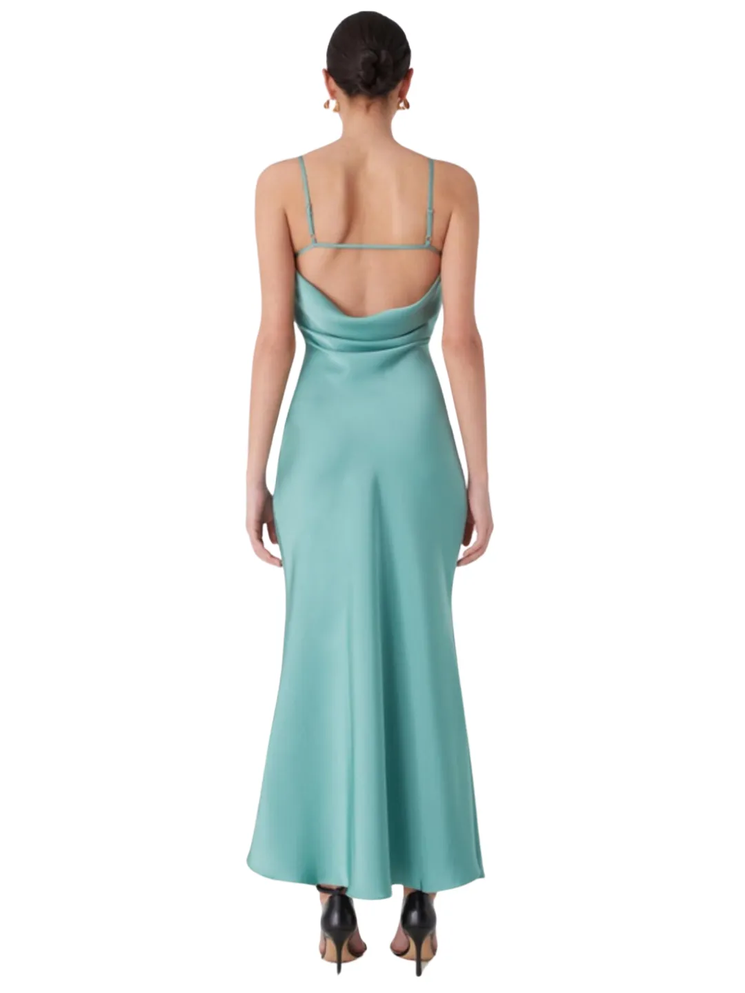 Misha vida dress green