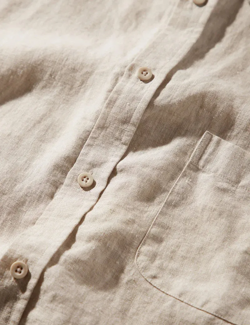 Mr Simple Linen S/S Shirt