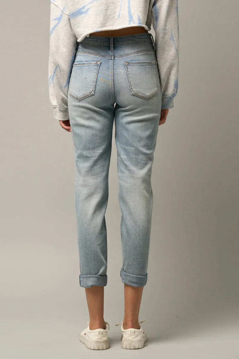 Never Gone Girlfriend Stretched Jeans