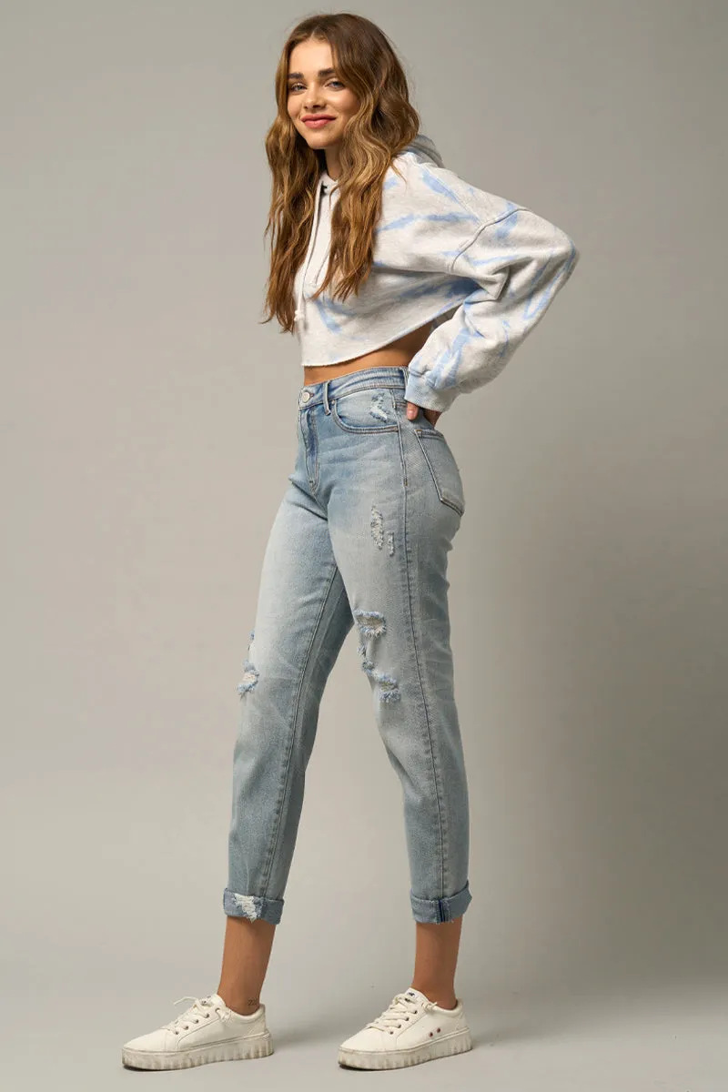 Never Gone Girlfriend Stretched Jeans