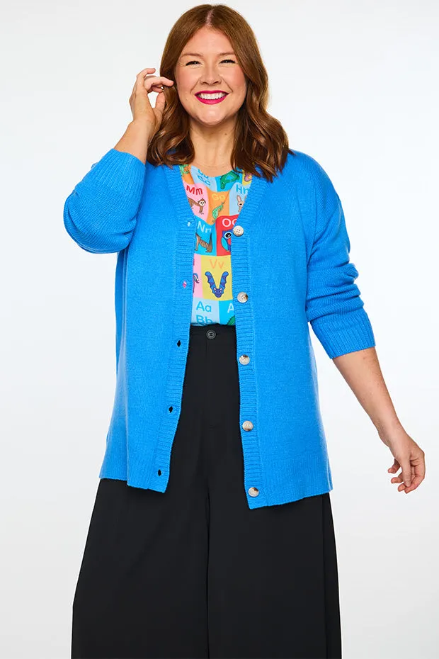 Nola Cornflower Cardi