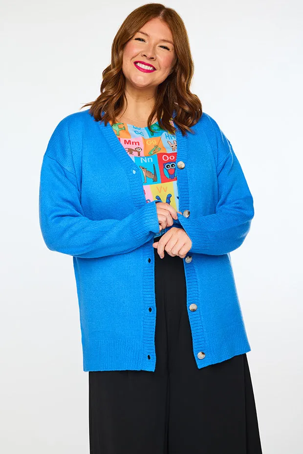 Nola Cornflower Cardi